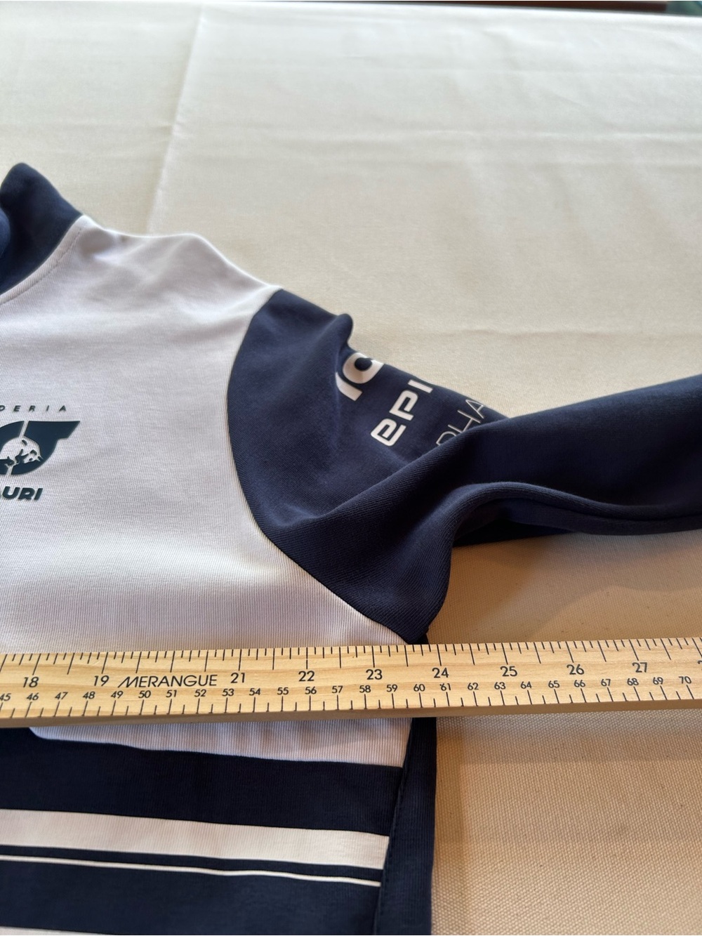 Scuderia AlphaTauri Honda F1 Team Track Jacket Outerwear Navy White Men's XL - Picture 13 of 16